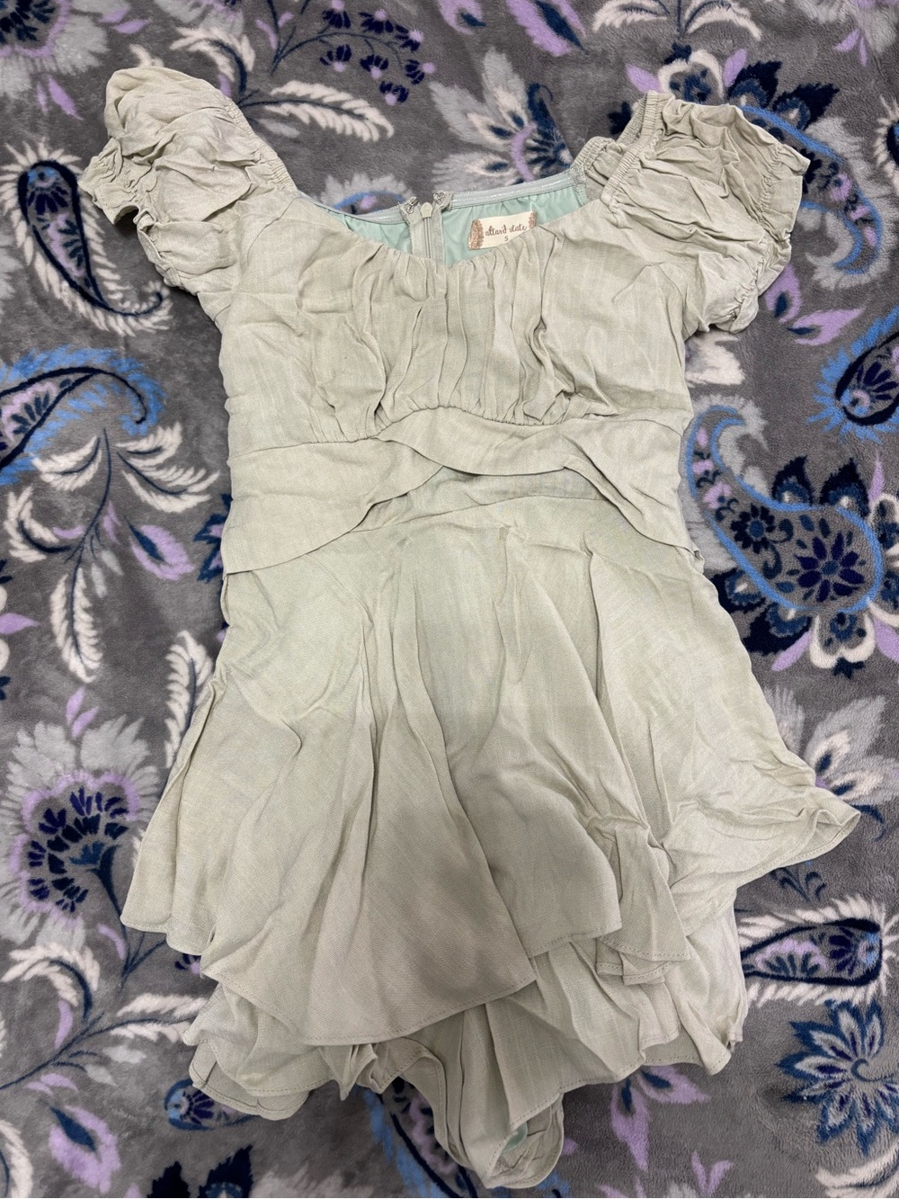 Altar’d State light green dress